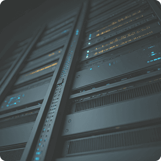 Server infrastructure representing data security